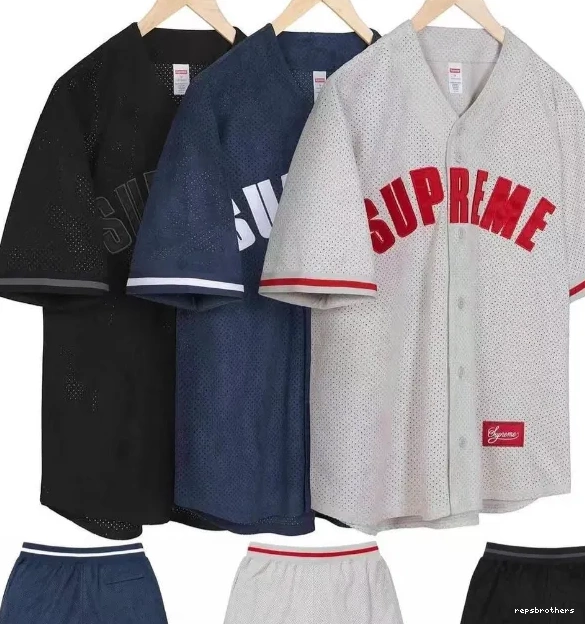 mesh BASEBALL 24SS JERSEY short sleeved MESH ULTRASUDE suede baseball 0612